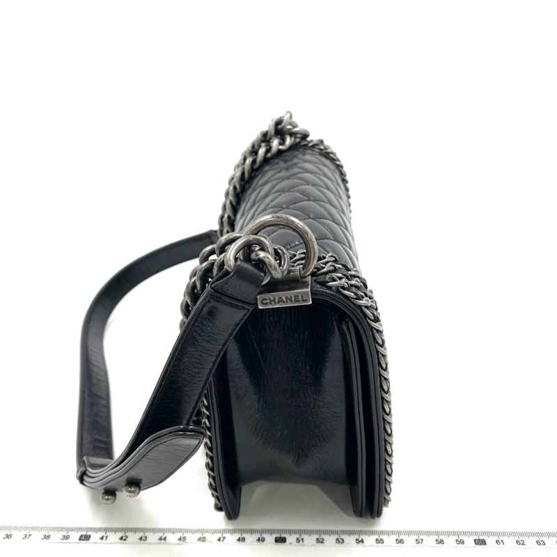 Chanel leboy25黑銀滾邊多鏈條 #全網唯一 #絕版收藏 #絕無僅有撿漏價🔥-10