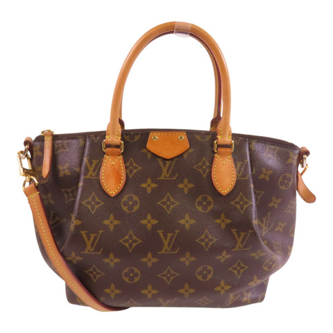 LOUIS VUITTON Monogram Turenne PM金扣手挽肩背兩用袋