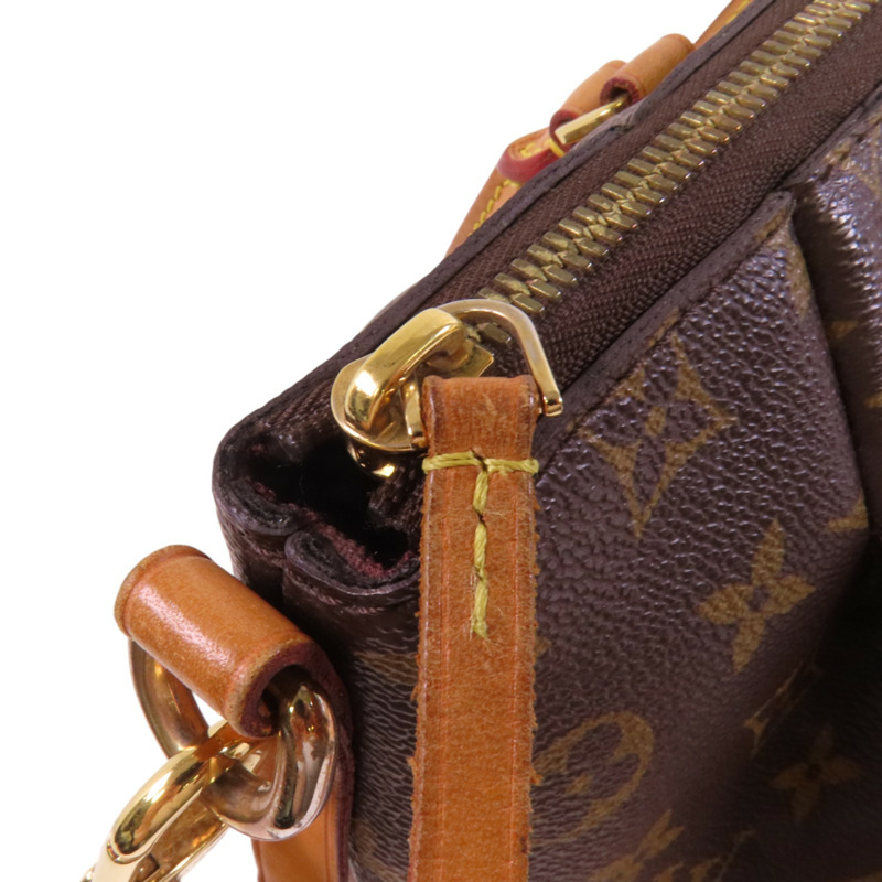 LOUIS VUITTON Monogram Turenne PM金扣手挽肩背兩用袋-9