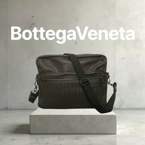 ㊣✨Bottega Veneta ✨（附防塵袋）寶緹嘉 BV 羊皮 咖啡色 編織 相機包 肩背包 斜背包 /二手包/二手精品/保證正品🌳二手樹屋🌳