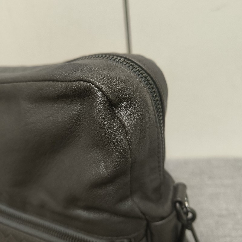 ㊣✨Bottega Veneta ✨(附防塵袋)寶緹嘉 BV 羊皮 咖啡色 編織 相機包 肩背包 斜背包 /二手包/二手精品/保證正品🌳二手樹屋🌳-21