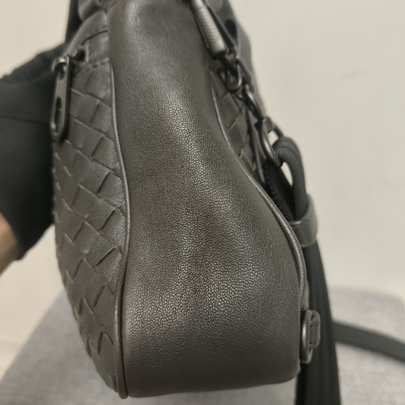 ㊣✨Bottega Veneta ✨(附防塵袋)寶緹嘉 BV 羊皮 咖啡色 編織 相機包 肩背包 斜背包 /二手包/二手精品/保證正品🌳二手樹屋🌳-28