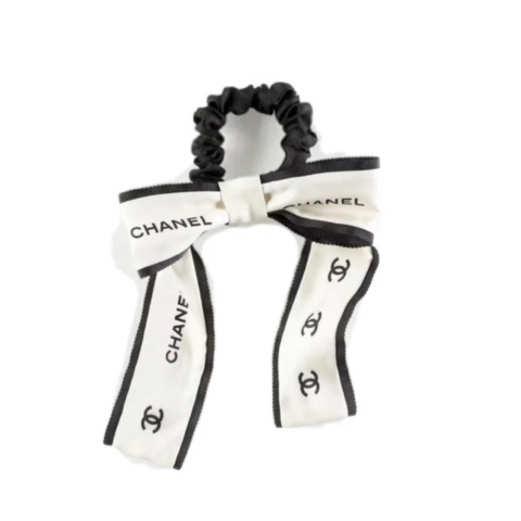 CHANEL 香奈兒AA8356 Hairband 【22A手工坊】 白色蝴蝶結髮圈
