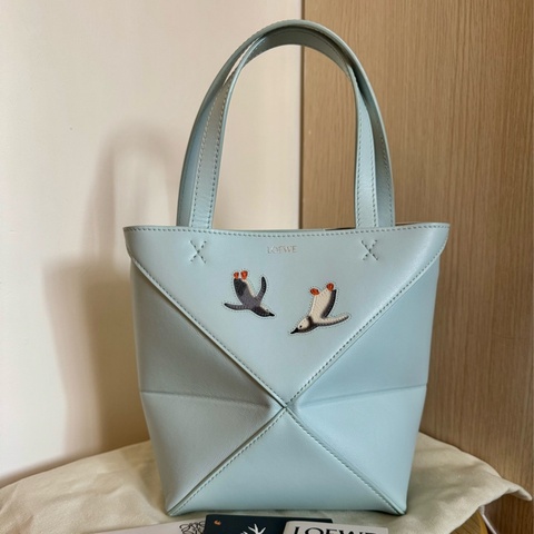 Loewe Mini Puzzle Fold Tote Bag x Suna Fujita