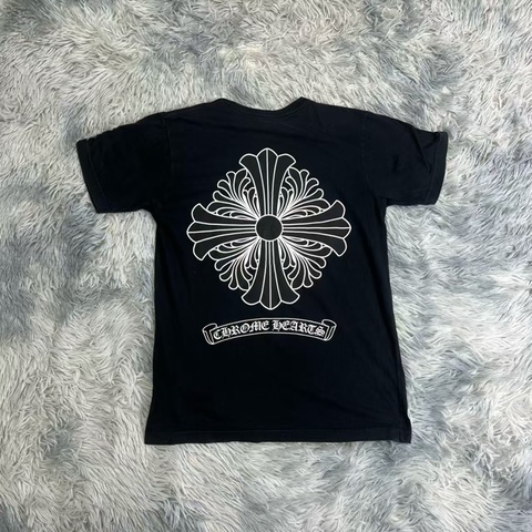 Chrome Hearts 克羅心 大十字花 黑色短袖