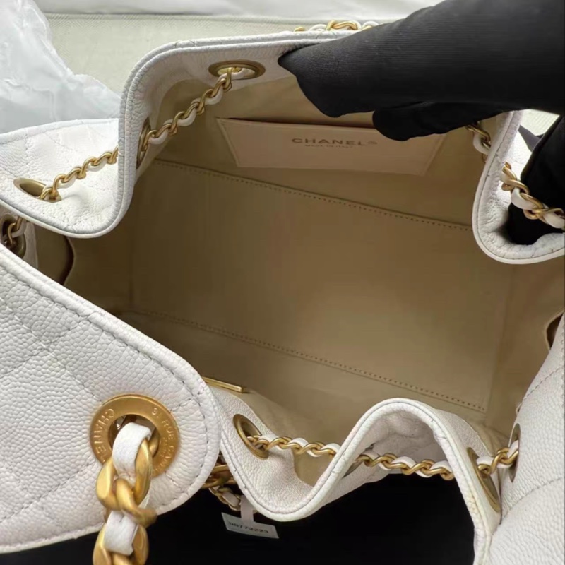 Chanel 25bag 白色 小號-2