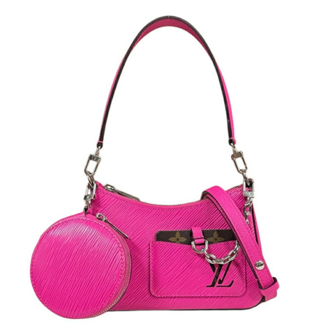 Louis Vuitton Malelini Epi 肩背包 皮革 M21091 粉紅 女款包 LOUIS VUITTON 2way