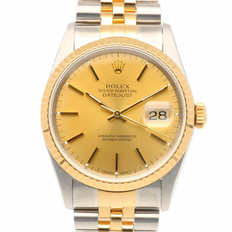 勞力士 Datejust Oyster Perpetual 手錶 不鏽鋼 16233 自動 男士 ROLEX S-Series 1993 型號 已修
