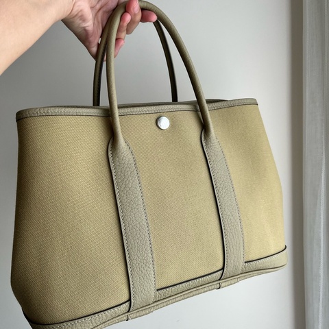 99%新愛馬仕花園包30cm Garden Party