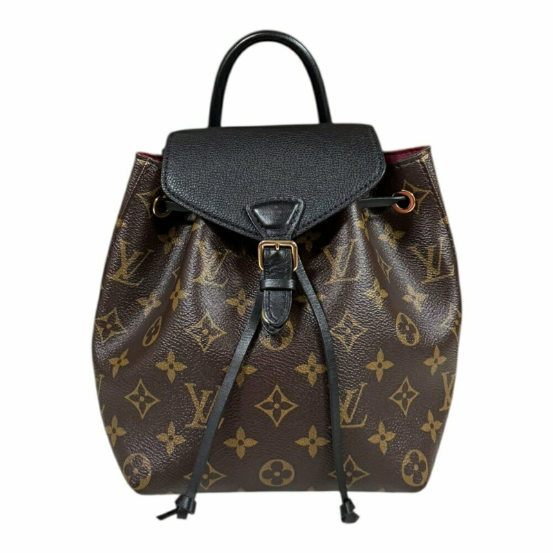 Louis Vuitton Montsouris NM BB Monogram 背包/背包 帆布 M45516 女款 LOUIS VUITTON-0