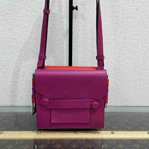HERMES 銀扣 twins手提肩背包 17.5*16*5 98新