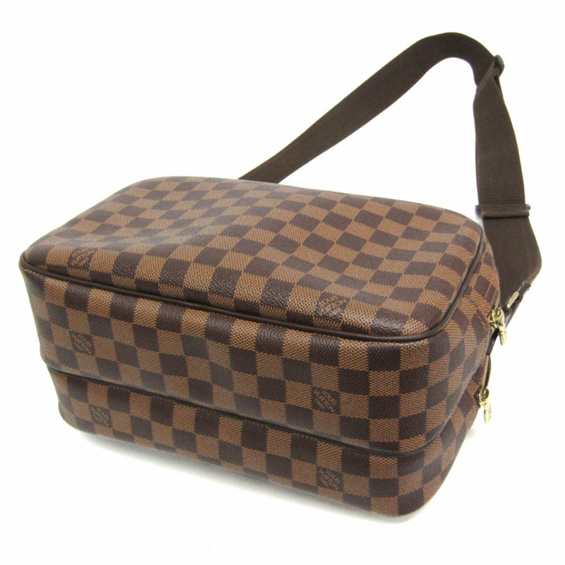 Louis Vuitton Damier Reporter PM N45253 女士,男士單肩包 棕色-1