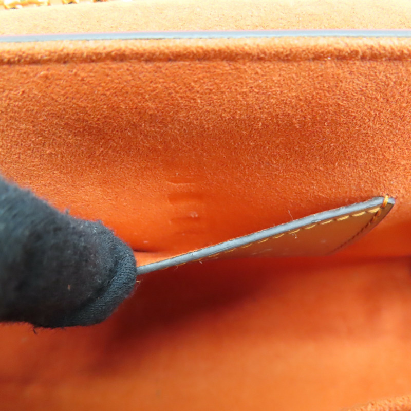 棕色 原花 牛皮 Catogram Twist 肩背包【LOUIS VUITTON LV 路易威登】 M44408-7