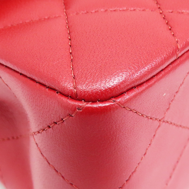 紅色牛皮 COCO 23 鍊帶肩背包 A01113-12