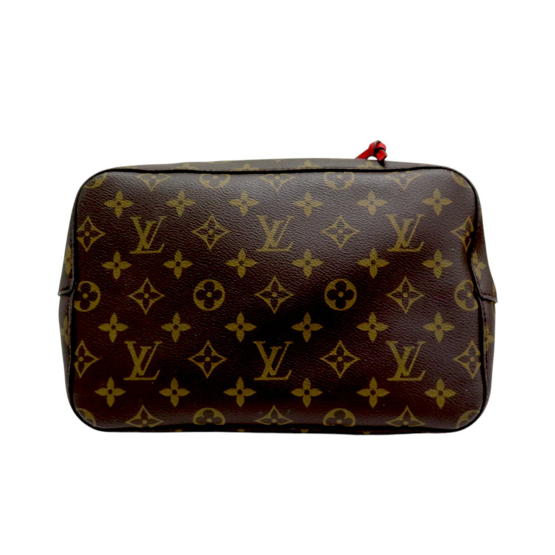 棕色 原花帆布 Neo Noe MM 水桶包 肩背包 M44021-3