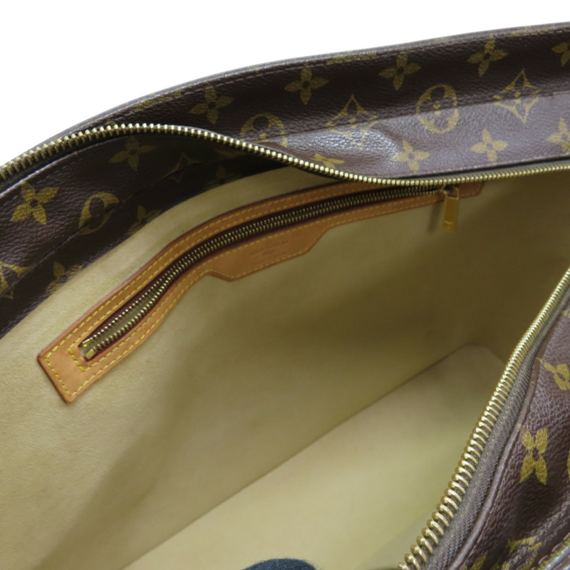 棕色 原花帆布 Luco Tote 肩背包 托特包 M51155-4