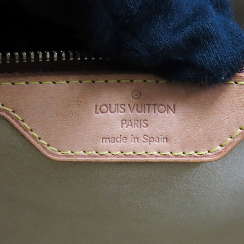棕色 原花帆布 Luco Tote 肩背包 托特包 M51155-7