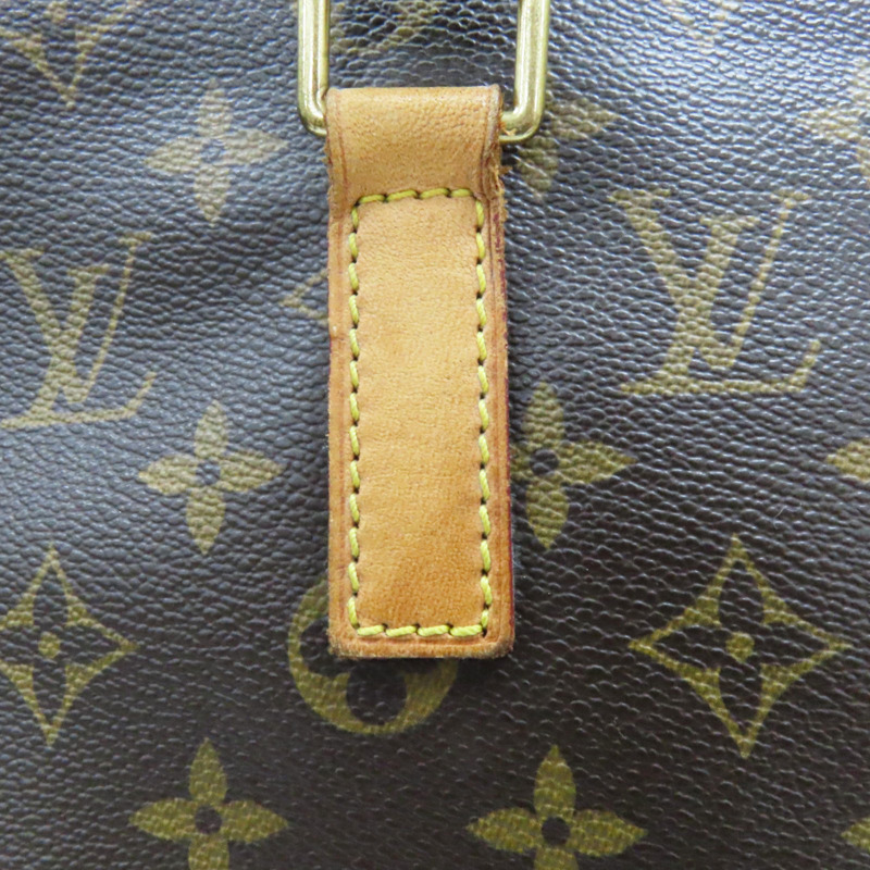 棕色 原花帆布 Cabas Mezzo 肩背包 M51151-6