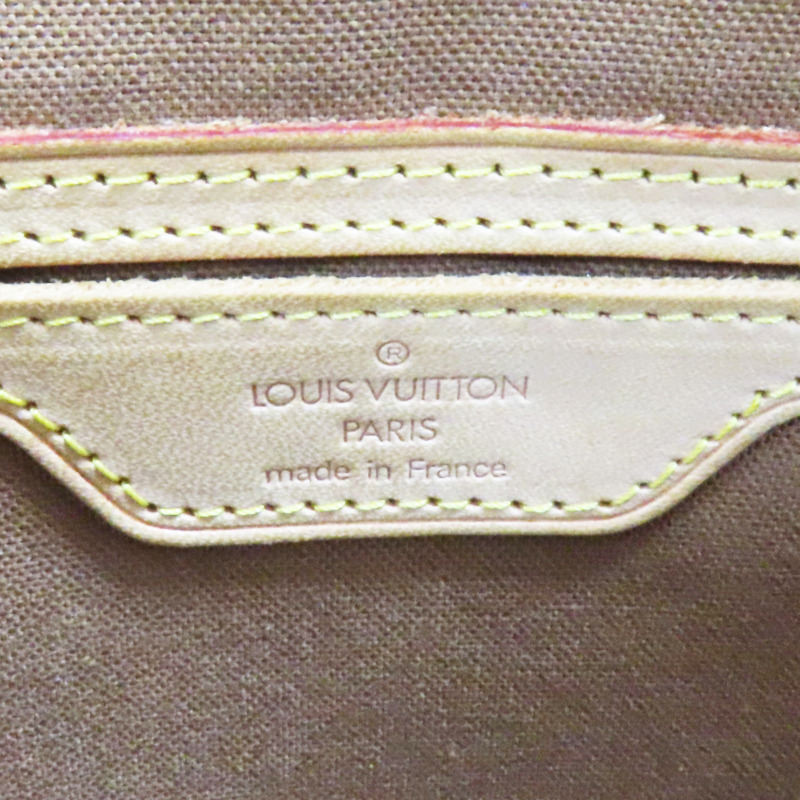 棕色 原花帆布 Cabas Mezzo 肩背包 M51151-7