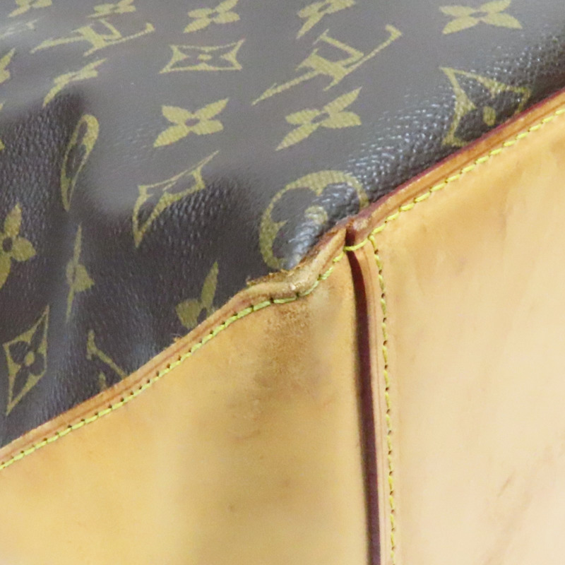 棕色 原花帆布 Cabas Mezzo 肩背包 M51151-10