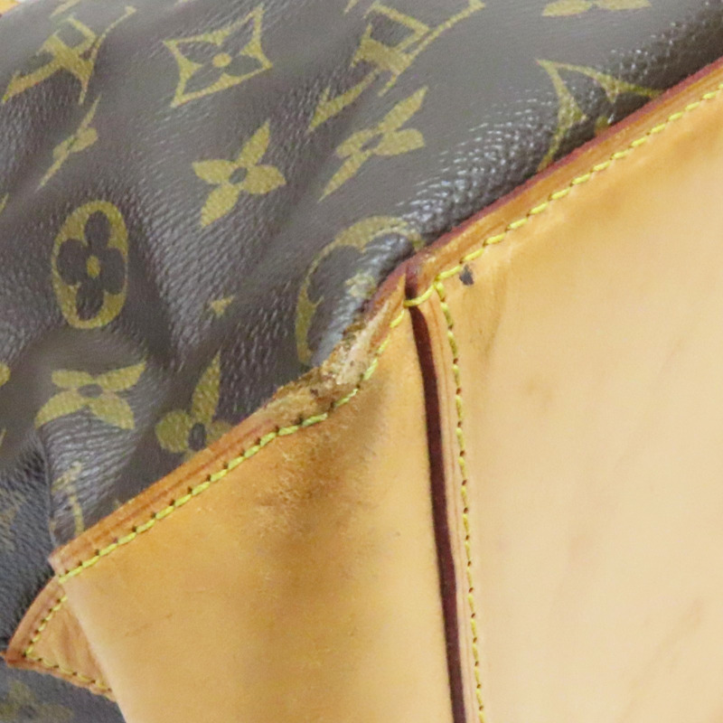 棕色 原花帆布 Cabas Mezzo 肩背包 M51151-12