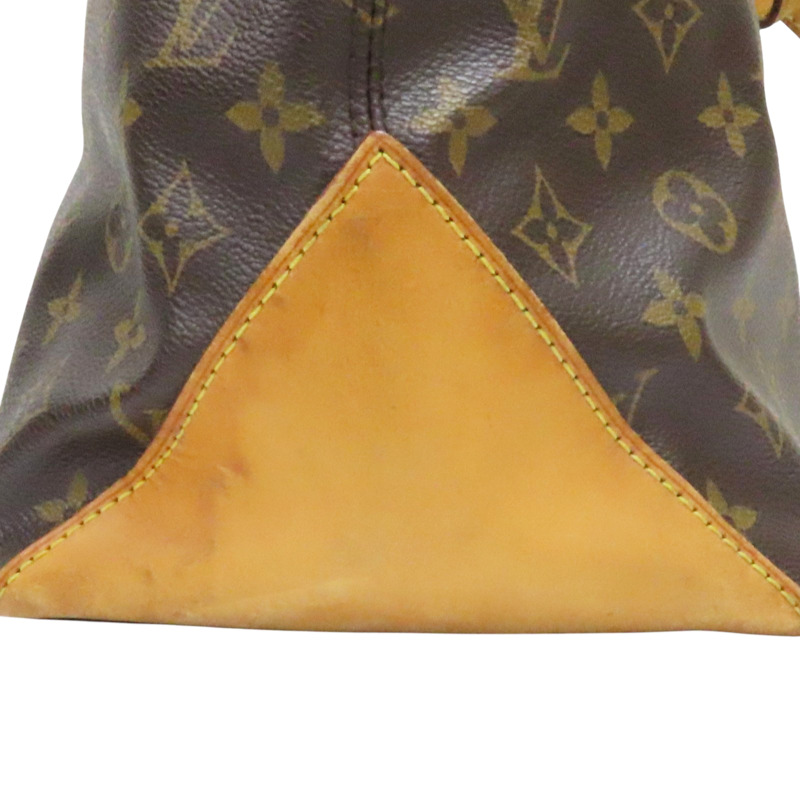 棕色 原花帆布 Cabas Mezzo 肩背包 M51151-14