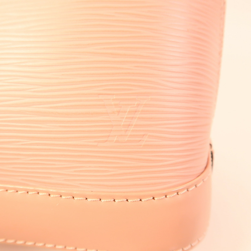 LOUIS VUITTON Epi Alma BB銀扣手挽肩背兩用袋-12