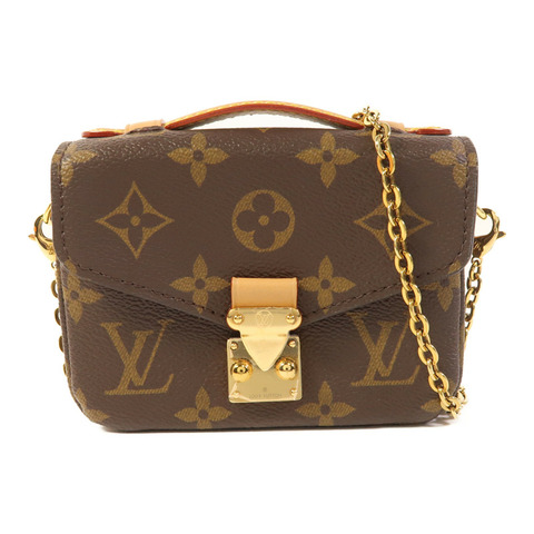LOUIS VUITTON Monogram Micro Metis金扣肩背袋