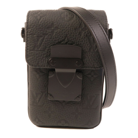LOUIS VUITTON Monogram Taurillon S-Lock Vertical Wearable肩背袋