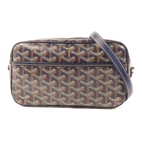 GOYARD 塗層帆布Cap Vert PM銀扣肩背袋
