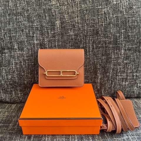 Hermes roulis slim 金棕金扣