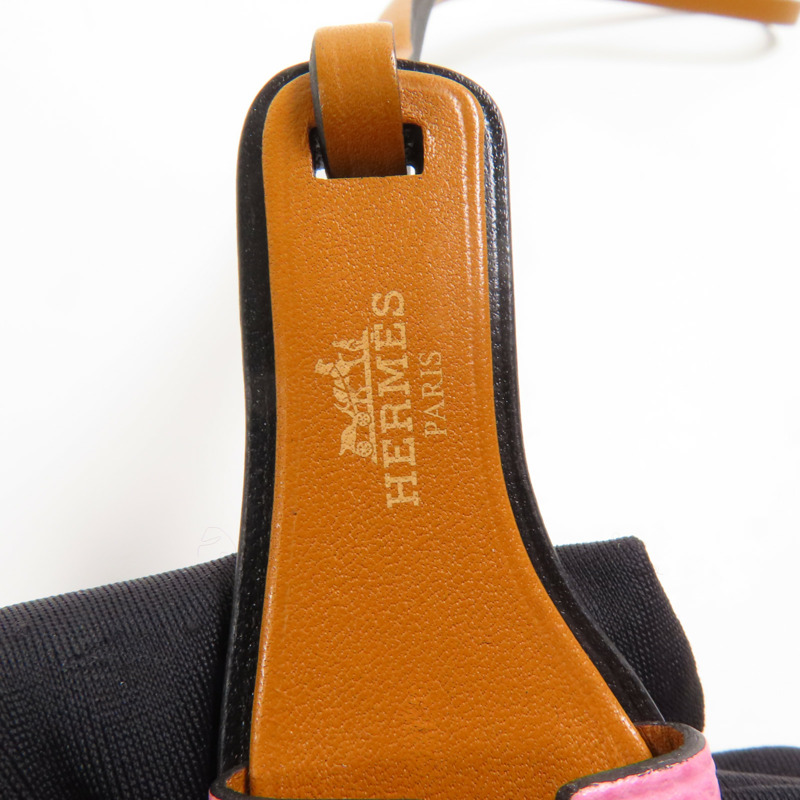 HERMES Epsom皮革Oran Nano Charm掛飾-4