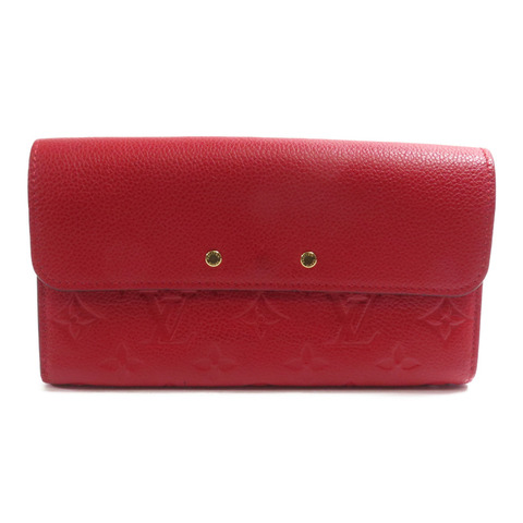 LOUIS VUITTON Monogram Empreinte Long Wallet金扣長錢包