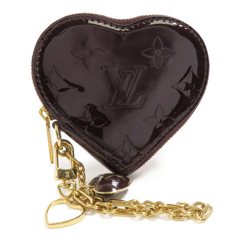 LOUIS VUITTON Vernis Coin Case金扣零錢包