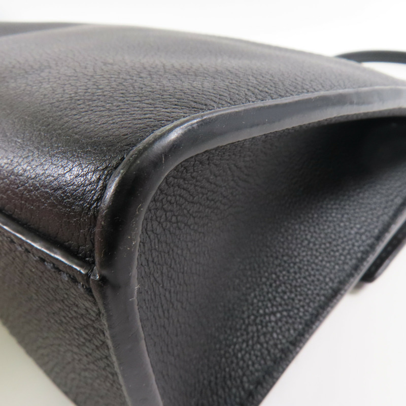 LOUIS VUITTON 牛皮皮革Mylockme Chain Bag銀扣鏈帶肩背袋-7