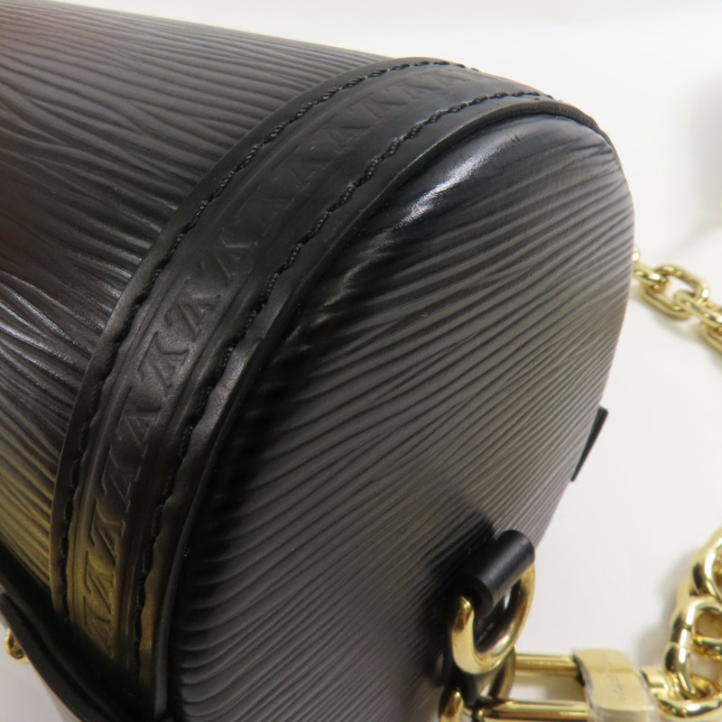 LOUIS VUITTON Epi Papillon Trunk金扣手挽肩背兩用袋-6