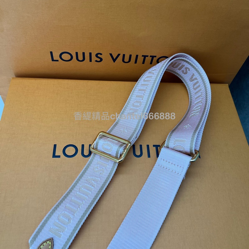 💗香緹國際精品💗 LV五合一 粉肩帶 包況極好 迪麗熱巴同款 全配-6