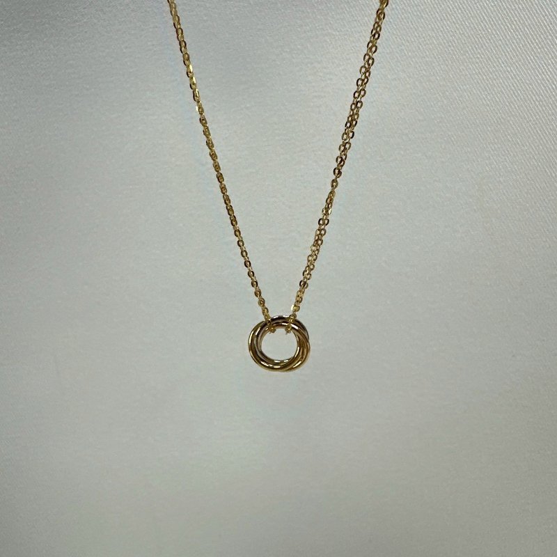 Cartier Trinity 三環項鍊-2