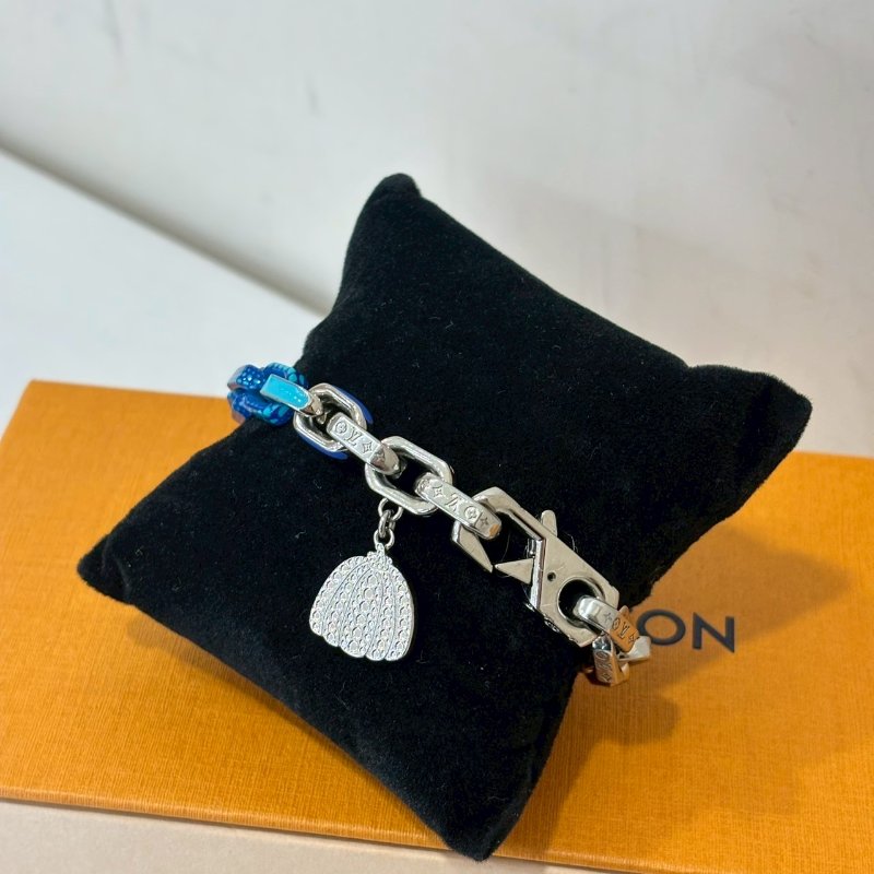 LV手鍊 草間彌生聯名金屬鏈環印花南瓜掛飾手?M0977M-5