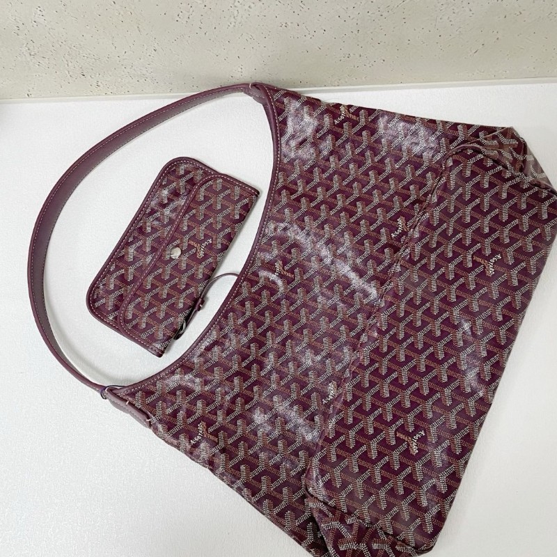 Goyard hobo 酒紅色-0
