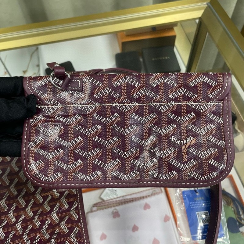 Goyard hobo 酒紅色-2