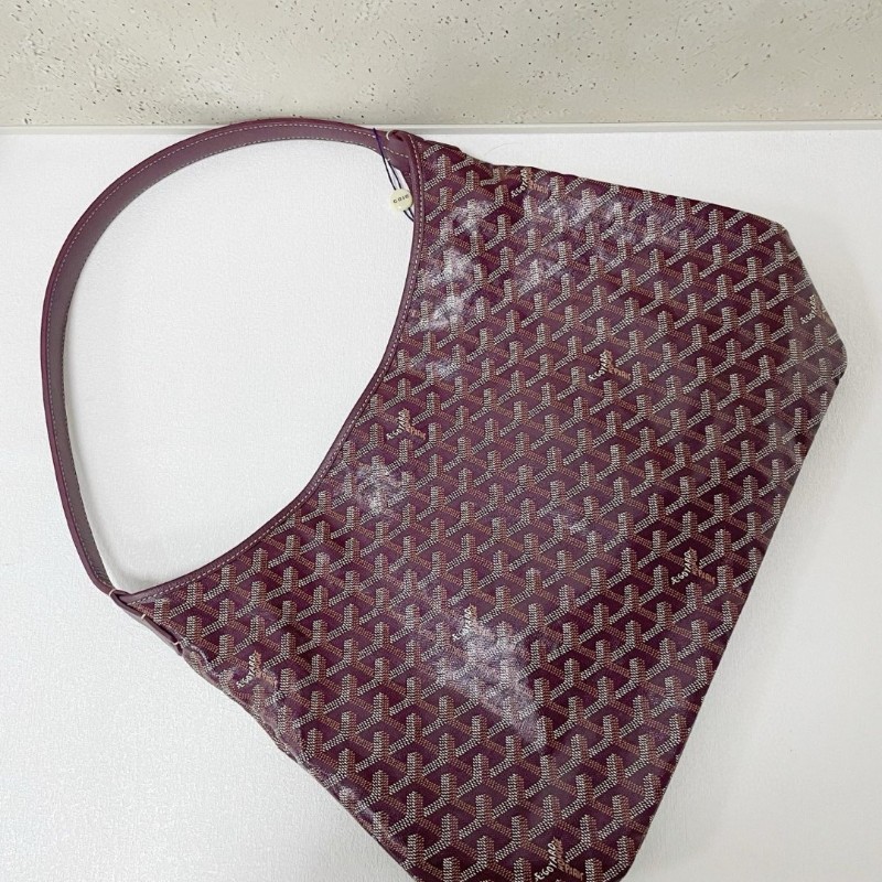 Goyard hobo 酒紅色-4