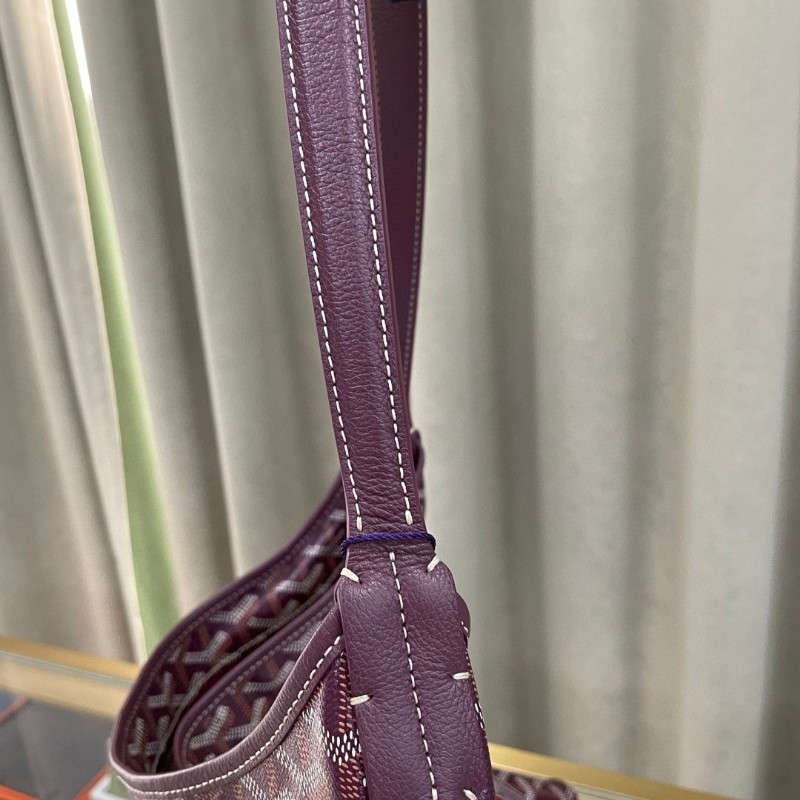Goyard hobo 酒紅色-7