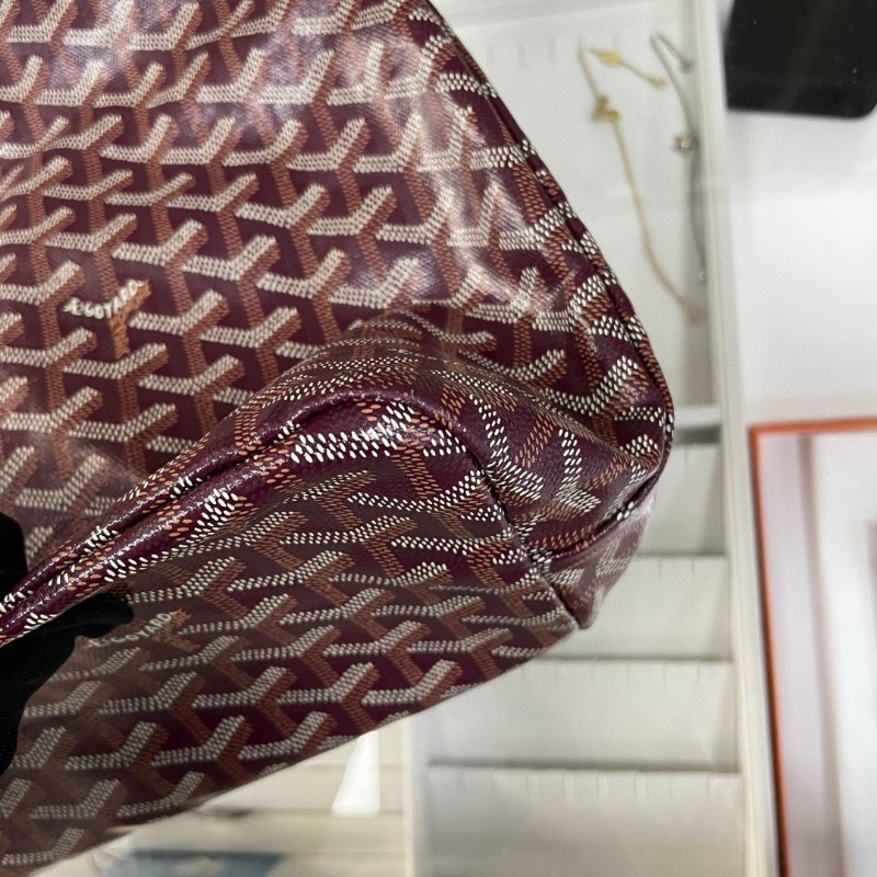 Goyard hobo 酒紅色-18
