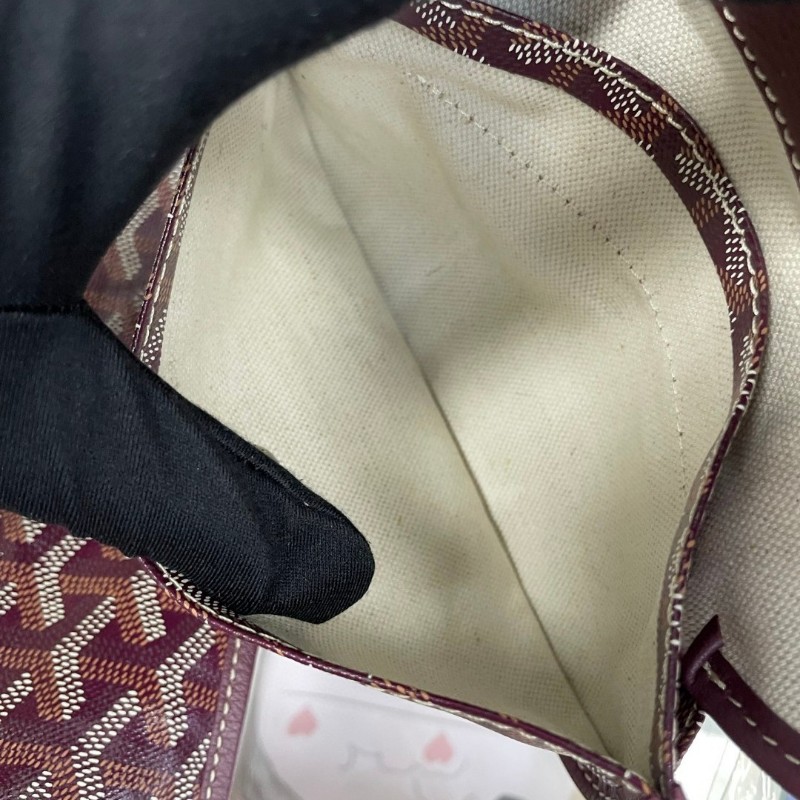 Goyard hobo 酒紅色-25