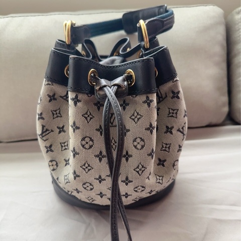 LV 單寧 mini noe 水桶包