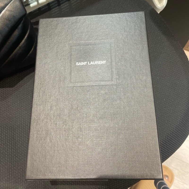 YSL LOULOU TOY BAG 小方胖 黑金-2