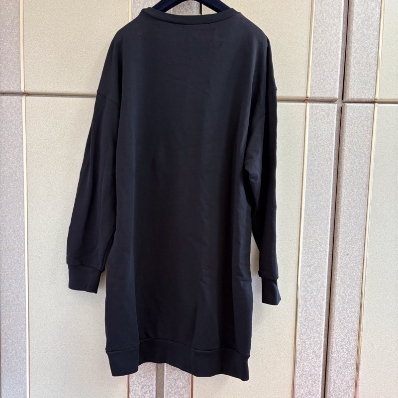 57）N°21 義大利正品黑色柔軟棉質洋裝 寬鬆版S-XL皆可穿 93成新-1
