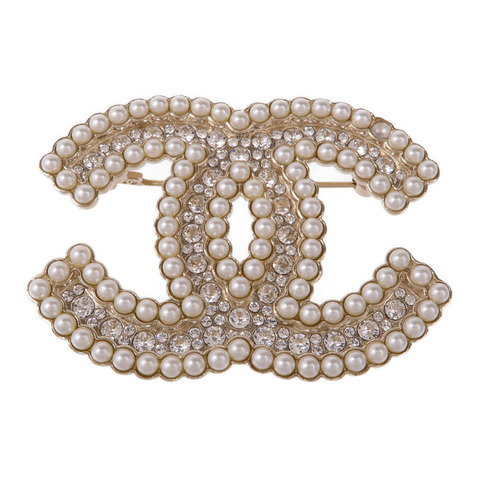CHANEL PVC/金屬Brooch胸針