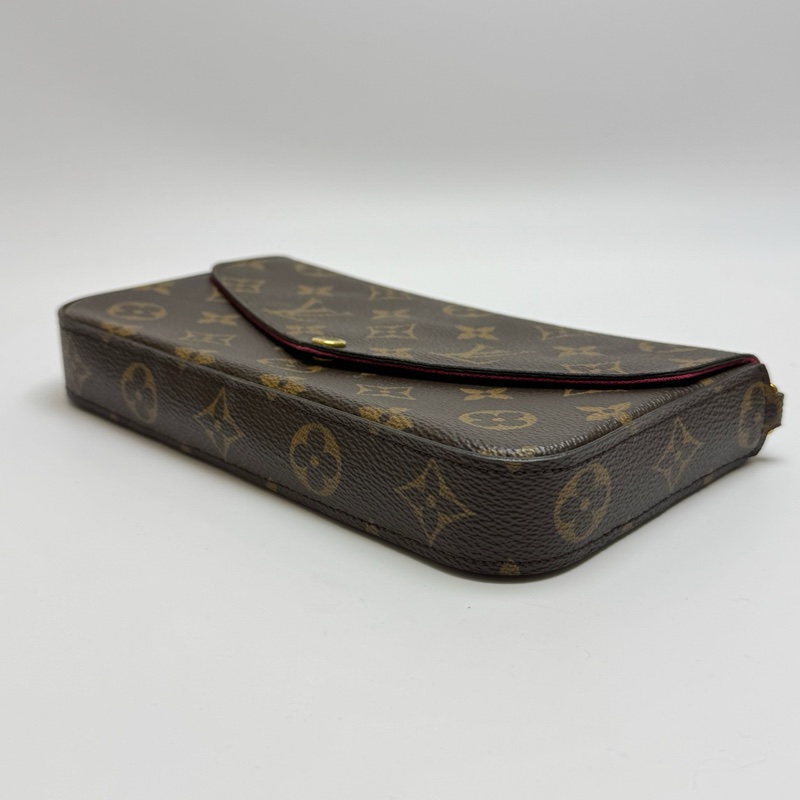 LV路易威登老花三合一鏈條包-6